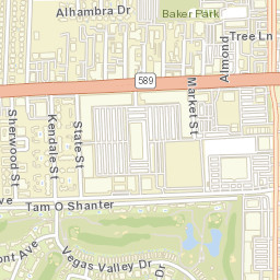 700-798 E Karen Ave Las Vegas NV Street Map