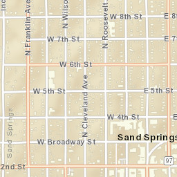 208 N Main St Sand Springs OK 74063 Street Map