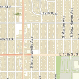 1215-1219 South Gary Avenue, Tulsa, OK Street Map