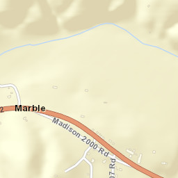 Marble Arkansas Street Map