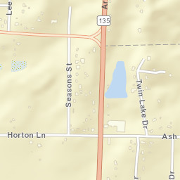 6257-6261 Highway 135, Paragould, AR Street Map