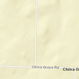 China Grove Tennessee Street Map