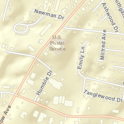 Tanglewood Tennessee Street Map