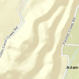 Adams Mill Tennessee Street Map