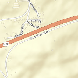 U.S. 421, North Wilkesboro, NC 28659, USA Street Map