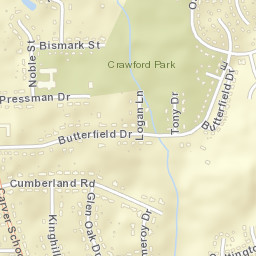 5078-5098 Bismark Street, Winston-Salem Street Map