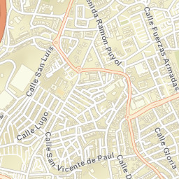 Algeciras Street Map
