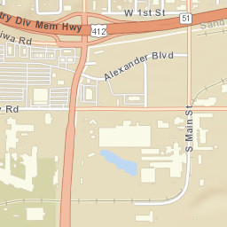 101 Oak Street, Sand Springs, OK Street Map