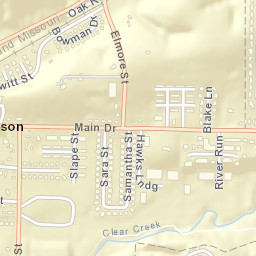 Gulley Arkansas Street Map