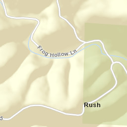 Rush Arkansas Street Map
