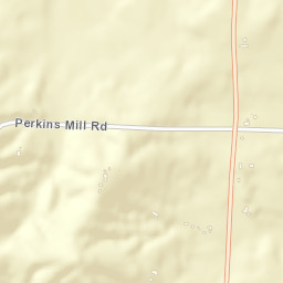 Mixie Tennessee Street Map