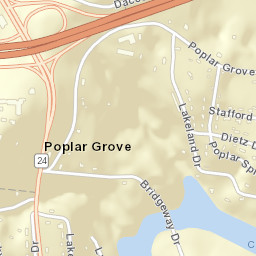 3041 Bridgeway Dr, Cookeville, TN 38506 Street Map