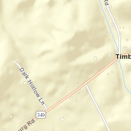 Dulaney Tennessee Street Map