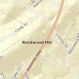Windy Hills Tennessee Street Map