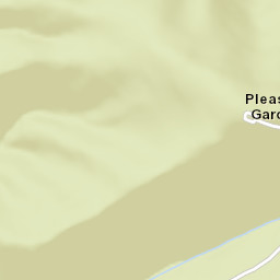 Pleasant Garden Tennessee Street Map