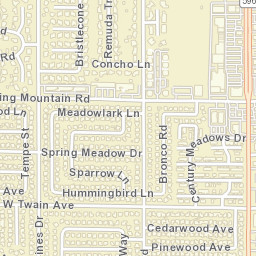3301 Camino Gardens Way Las Vegas Street Map