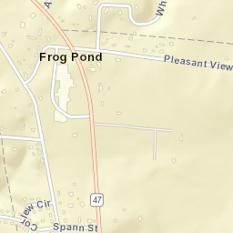 Frog Pond Tennessee Street Map