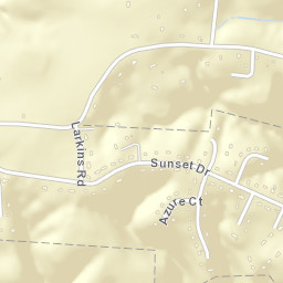 Taylortown Tennessee Street Map