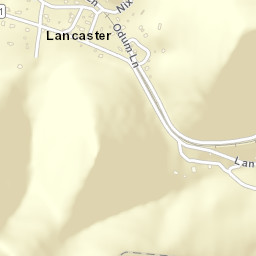 Lancaster Tennessee Street Map