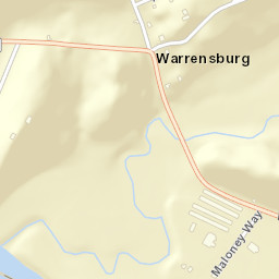 Warrensburg Tennessee Street Map