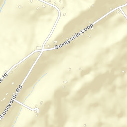 Sunnyside Tennessee Street Map