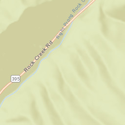 Rock Creek Road, Cherokee National Forest Street Map