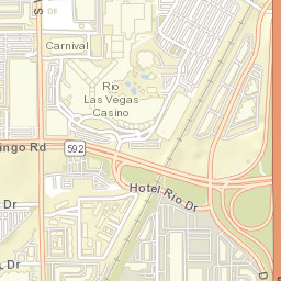 67882 Hotel Rio Dr Las Vegas NV Street Map