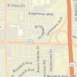 4112 Hazelcrest Dr Las Vegas NV Street Map