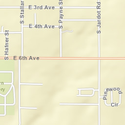 601-699 S Stallard St Stillwater OK Street Map