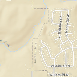 3276-3292 East 31st Street, Sand Springs Street Map