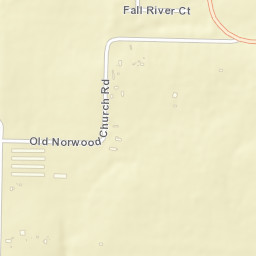 Norwood Arkansas Street Map