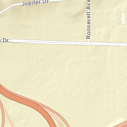Fulbright Expressway & Interstate 540 Street Map