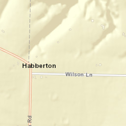 Habberton Arkansas Street Map