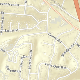 707 Old Glenrose Avenue Nashville TN Street Map