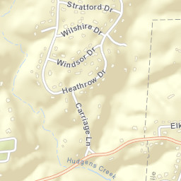 Heathwood Tennessee Street Map