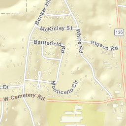 Wilhite Tennessee Street Map
