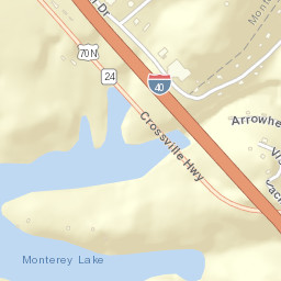 Hillwood Estates Tennessee Street Map