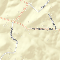 Walter Crossroad Tennessee Street Map