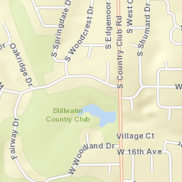 1400 S Fairway Dr Stillwater OK Street Map