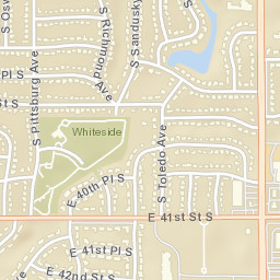 4013 East 41st Place Tulsa OK 74135 Street Map