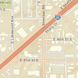 6200-6498 East 38th Street, Tulsa, OK Street Map