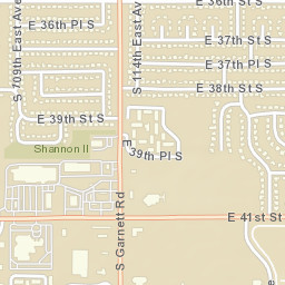 11124 E 39th St Tulsa OK 74146 Street Map