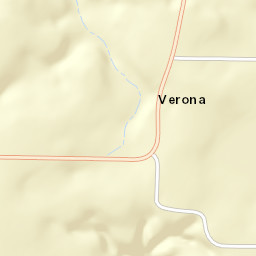 Verona Arkansas Street Map