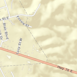 Cemetery Street, McEwen, TN 37101 Street Map