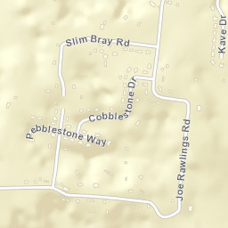 Colonial Forest Tennessee Street Map