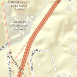 1870 S Jefferson Ave, Cookeville, TN 38506 Street Map