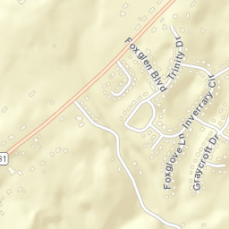Mynatt Tennessee Street Map