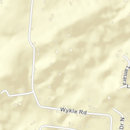 DeBusk Tennessee Street Map