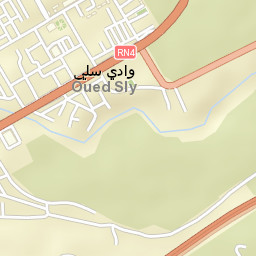 Oued Sly Street Map