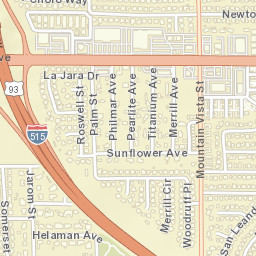 4306 East Tropicana Avenue, Las Vegas, NV Street Map